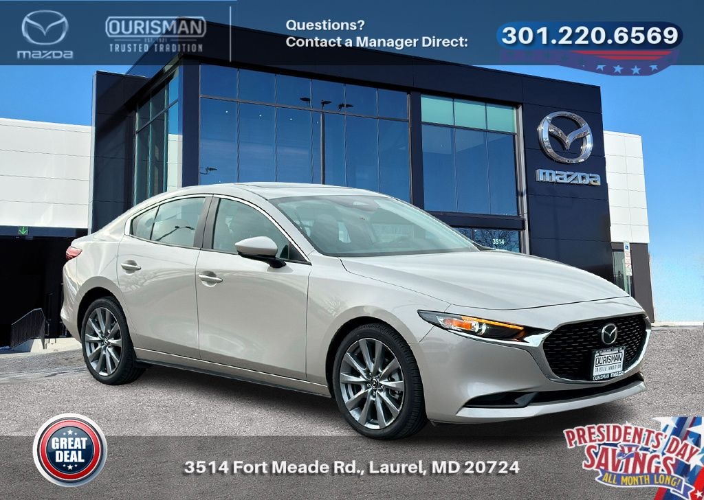 Certified 2025 Mazda Mazda3 Sedan 2.5 S Preferred Package Sedan