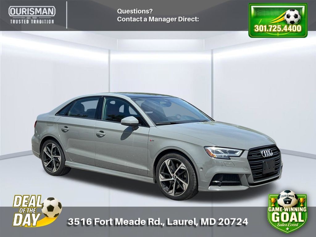 Used 2020 Audi A3 2.0T S line Premium Sedan