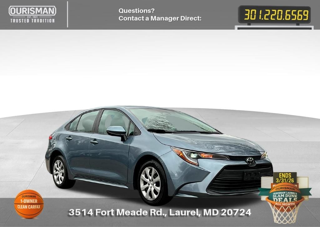 Used 2024 Toyota Corolla LE Sedan