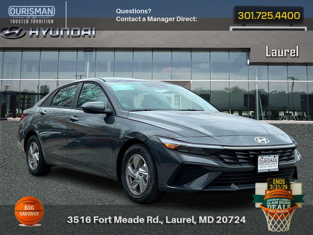 New 2026 Hyundai Elantra SE Sedan