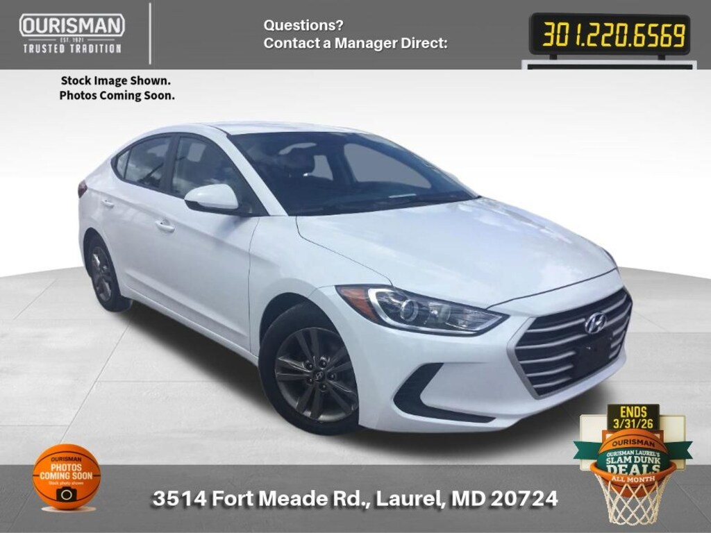 Used 2018 Hyundai Elantra Sedan