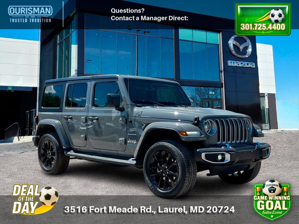 Used 2023 Jeep Wrangler 4xe Sahara SUV