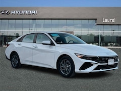 2026 Hyundai Elantra Hybrid Blue Sedan