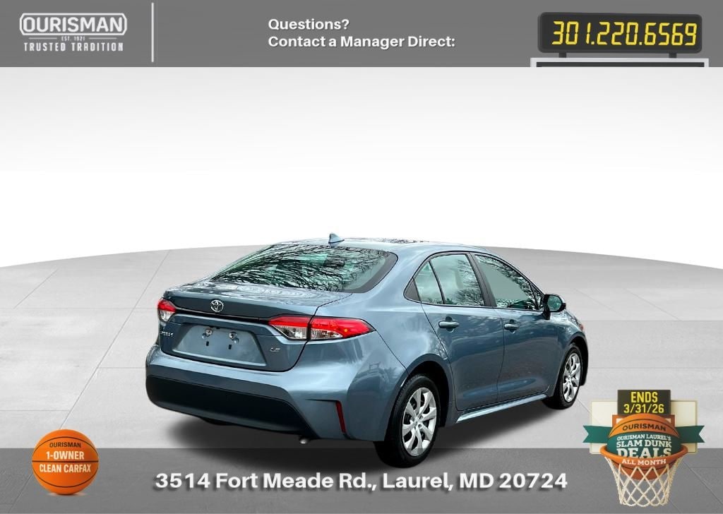 Used 2024 Toyota Corolla LE Sedan