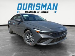 2026 Hyundai Elantra Hybrid Blue Sedan