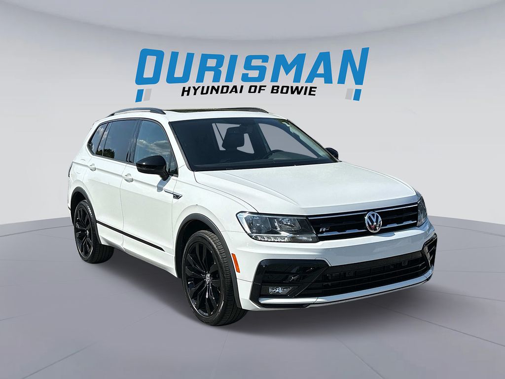 Used 2021 Volkswagen Tiguan SE R-LINE BLACK with VIN 3VV2B7AX0MM138150 for sale in Bowie, MD