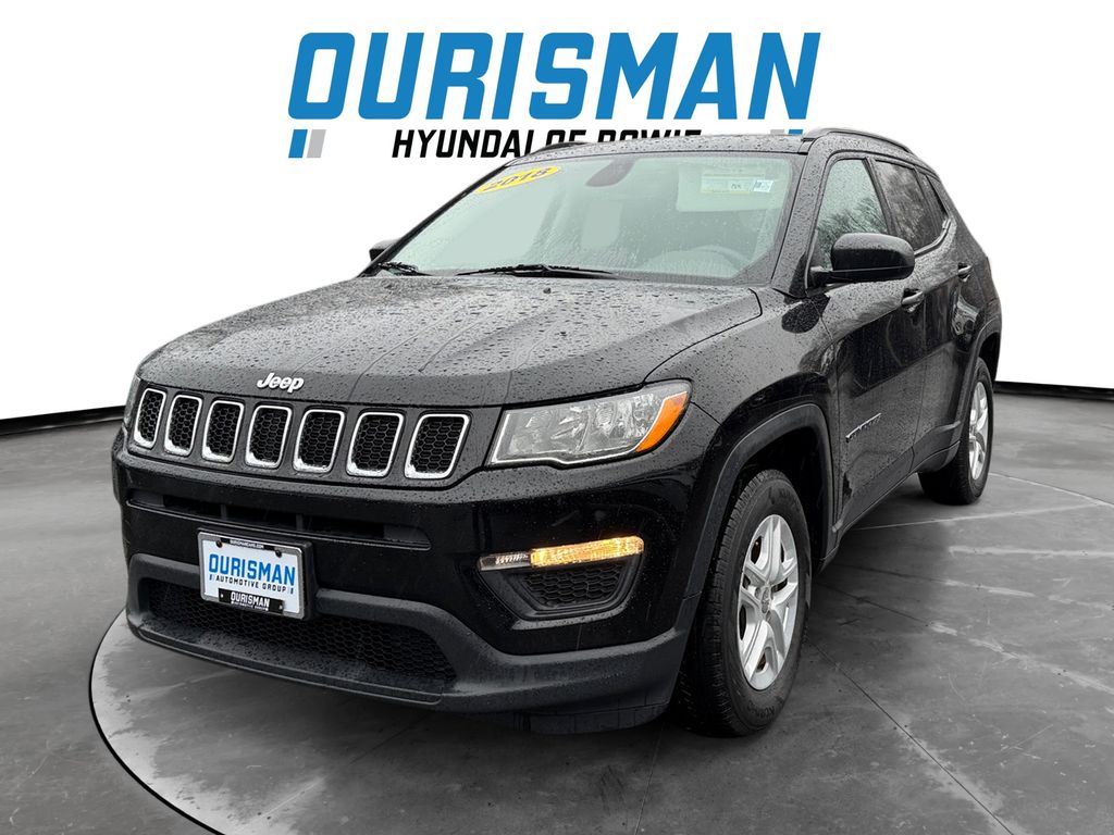 Used 2018 Jeep Compass Sport with VIN 3C4NJCAB5JT471246 for sale in Bowie, MD