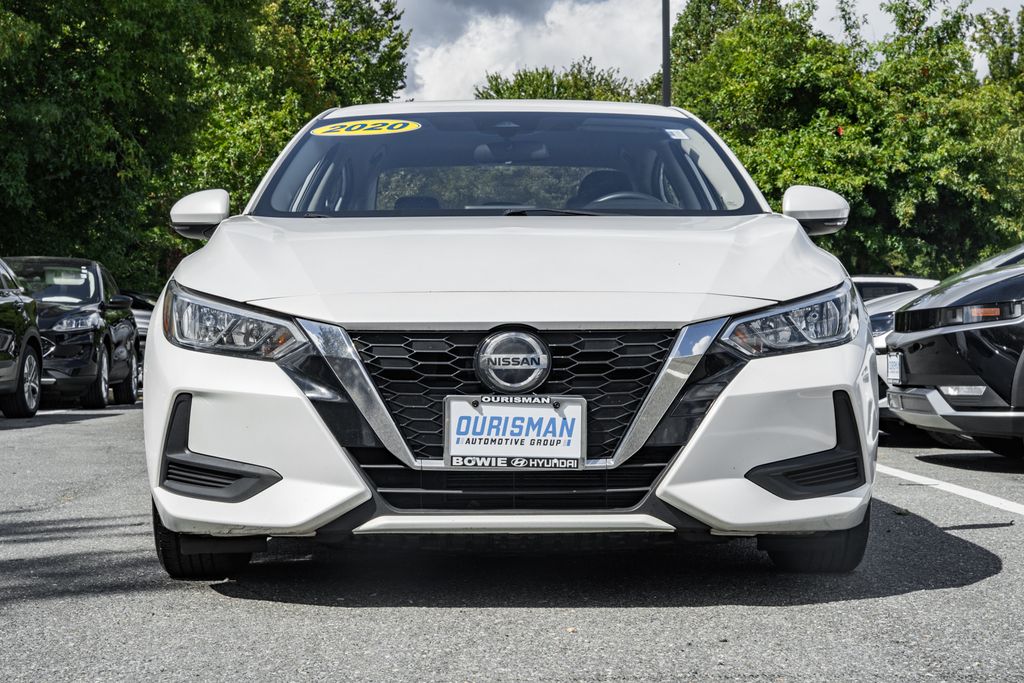 Used 2020 Nissan Sentra SV with VIN 3N1AB8CVXLY245583 for sale in Bowie, MD