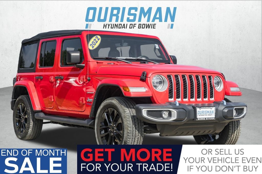 Used 2022 Jeep Wrangler Unlimited 4xe Sahara SUV