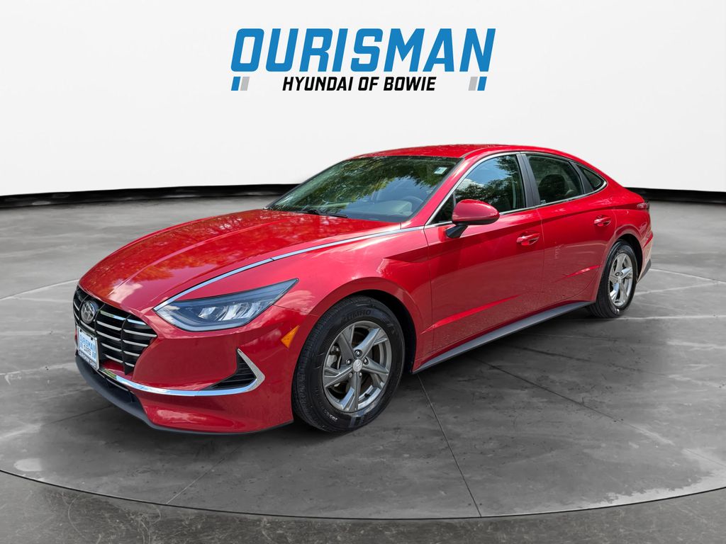 Used 2021 Hyundai Sonata SE with VIN 5NPEG4JA4MH131103 for sale in Bowie, MD