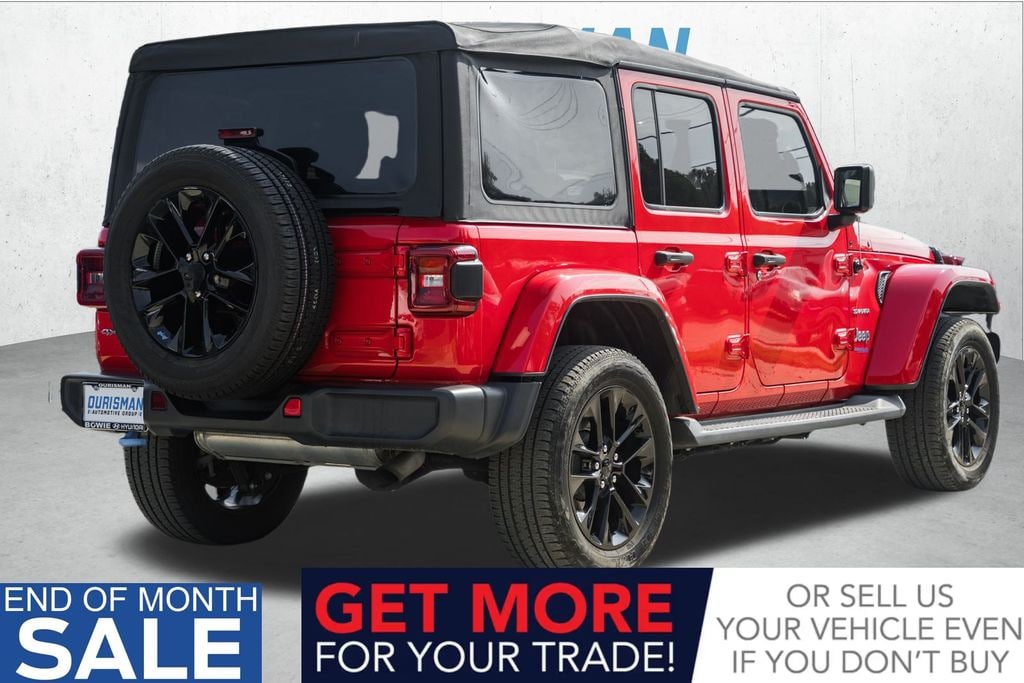 Used 2022 Jeep Wrangler Unlimited 4xe Sahara SUV