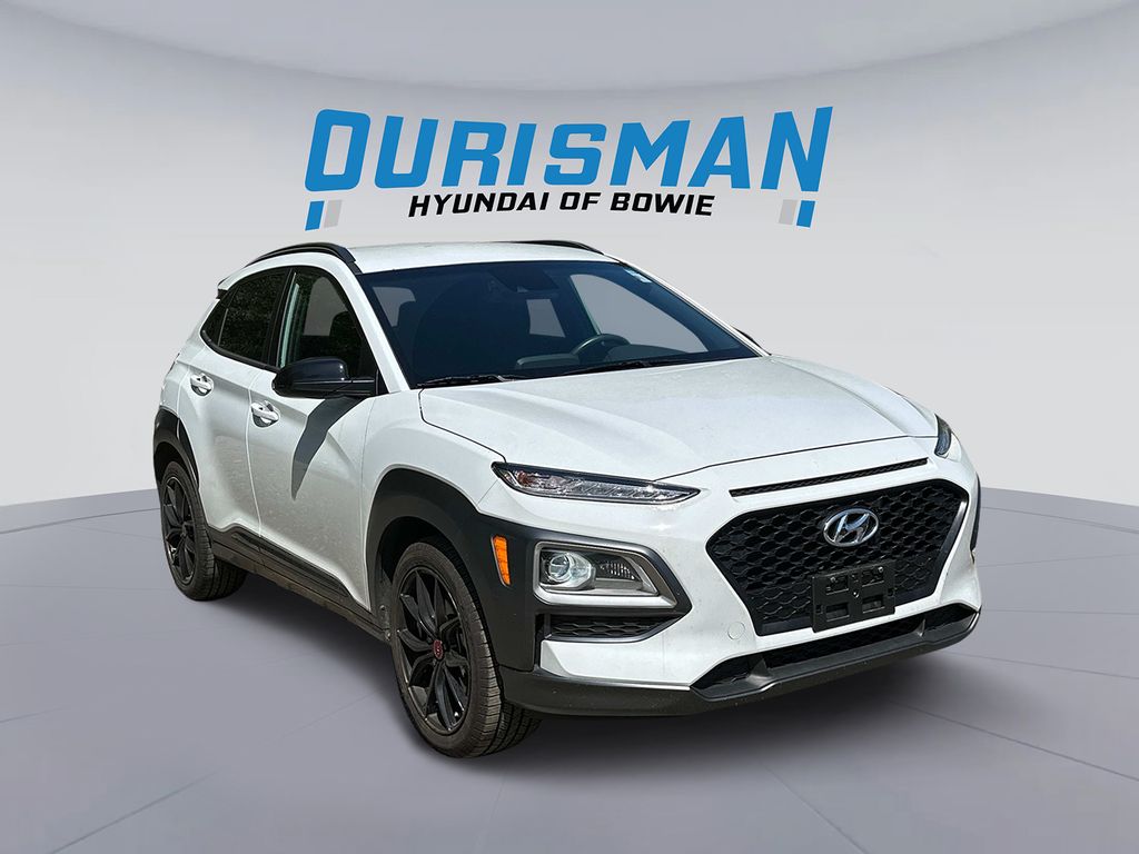 Certified 2021 Hyundai Kona NIGHT with VIN KM8K6CA5XMU682799 for sale in Bowie, MD