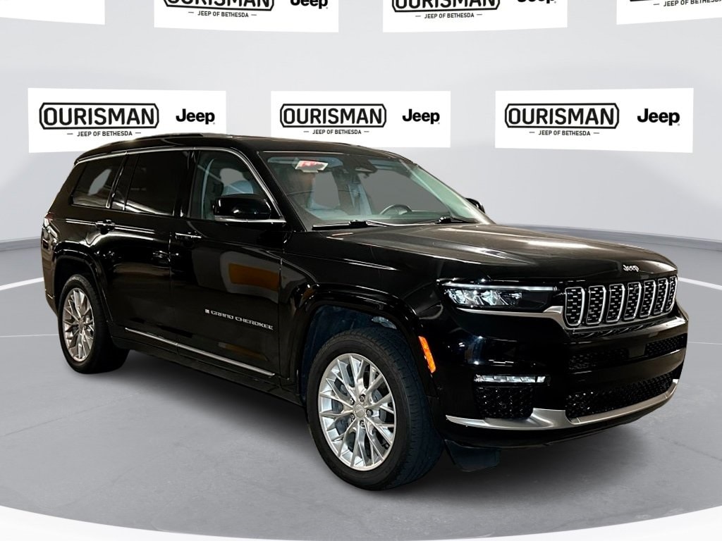 Used 2021 Jeep Grand Cherokee L Summit with VIN 1C4RJKEG2M8177825 for sale in Bethesda, MD