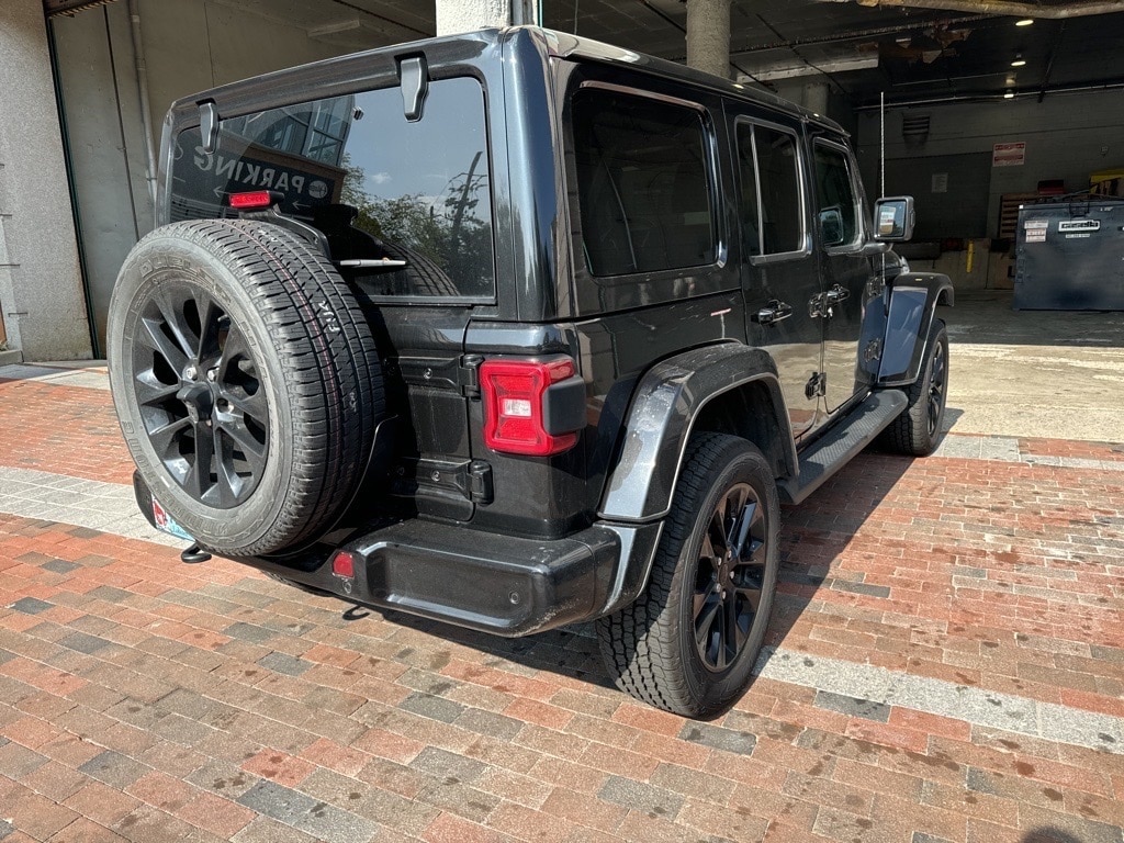 Certified 2021 Jeep Wrangler Unlimited High Altitude with VIN 1C4HJXEMXMW584804 for sale in Bethesda, MD