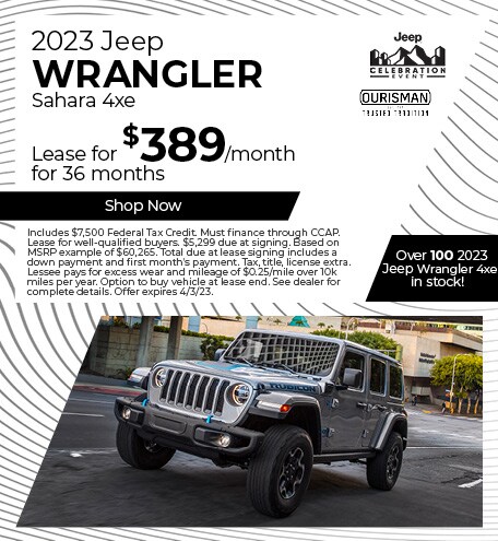 Jeep Lease & Finance Deals in Bethesda, MD at Ourisman Jeep