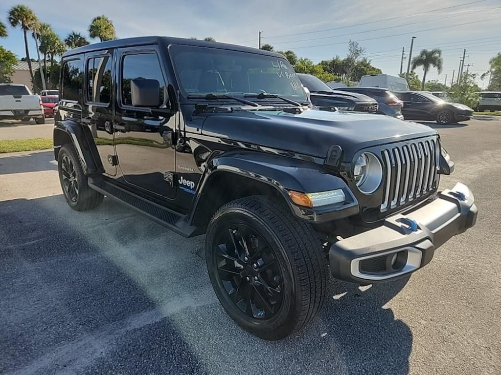 Certified 2022 Jeep Wrangler Unlimited 4xe Unlimited Sahara 4xe SUV
