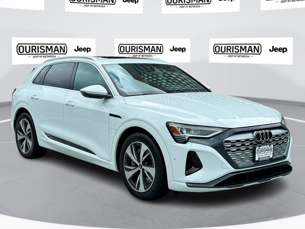 Used 2024 Audi Q8 e-tron Premium Plus with VIN WA15AAGE5RB023585 for sale in Bethesda, MD