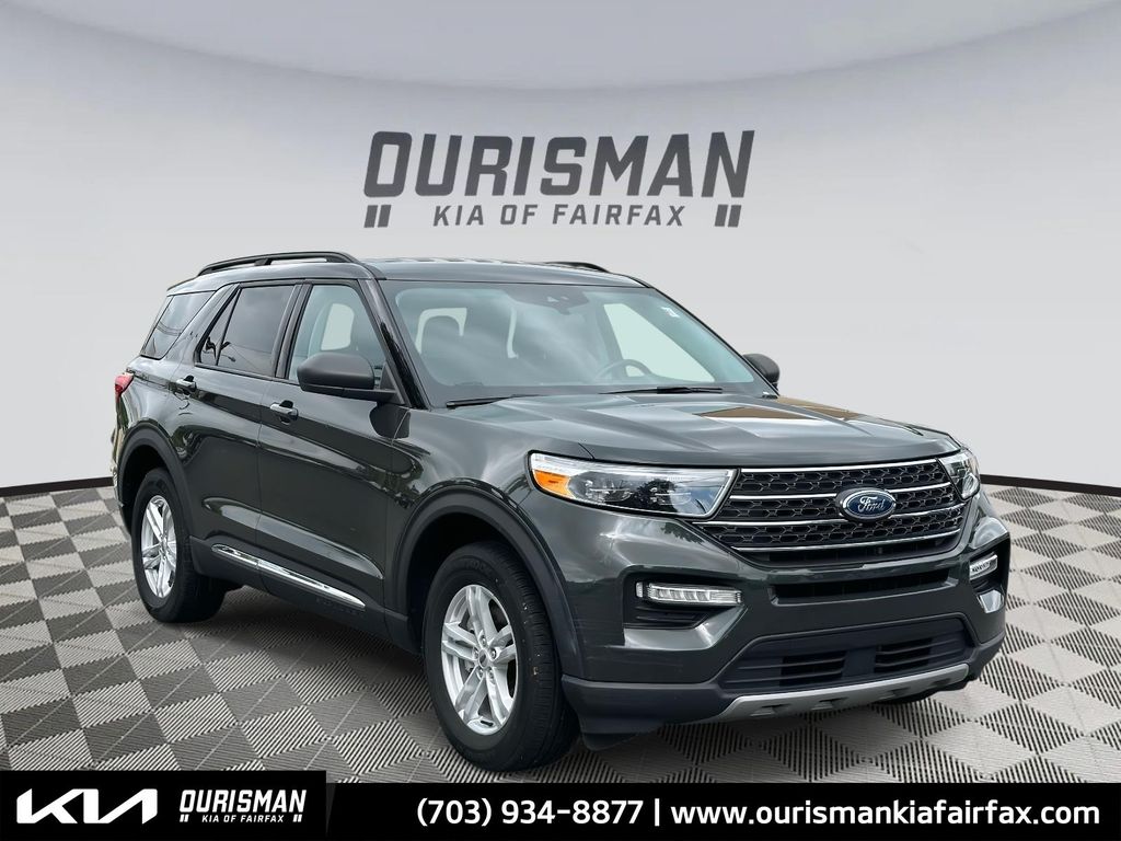 Used 2022 Ford Explorer XLT with VIN 1FMSK8DHXNGA45510 for sale in Fairfax, VA