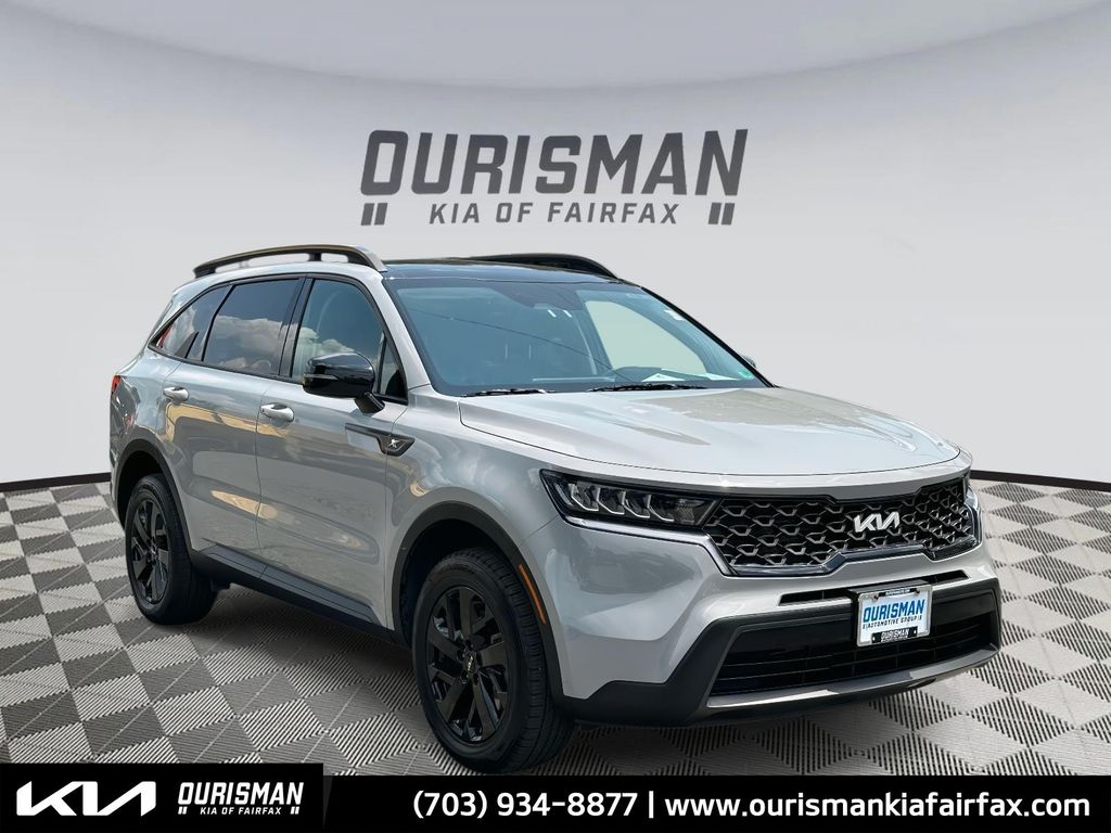 Used 2022 Kia Sorento X-Line S with VIN 5XYRLDLCXNG099973 for sale in Fairfax, VA