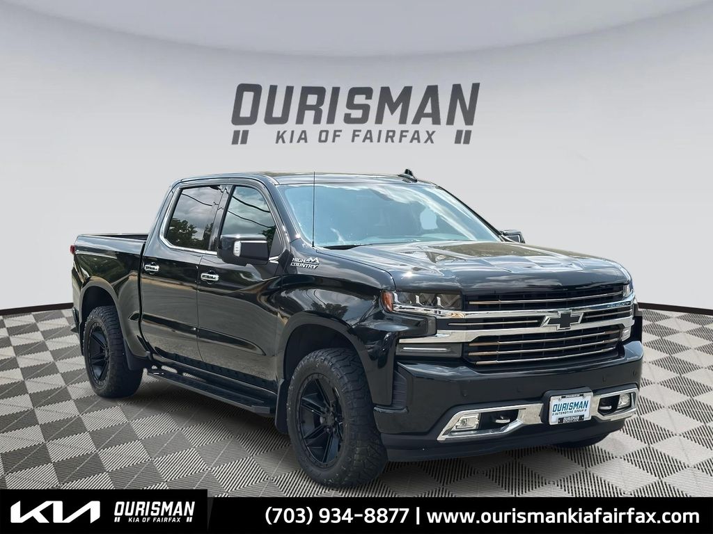Used 2022 Chevrolet Silverado 1500 Limited High Country with VIN 1GCUYHED0NZ235330 for sale in Fairfax, VA