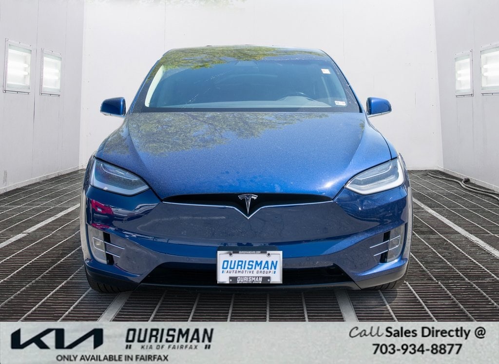 Used 2017 Tesla Model X 75D with VIN 5YJXCDE21HF077528 for sale in Fairfax, VA