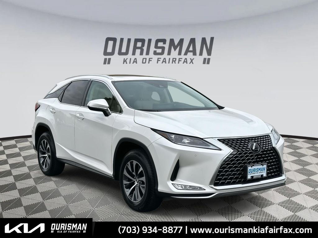Used 2022 Lexus RX 350 with VIN 2T2HZMDA9NC349704 for sale in Fairfax, VA