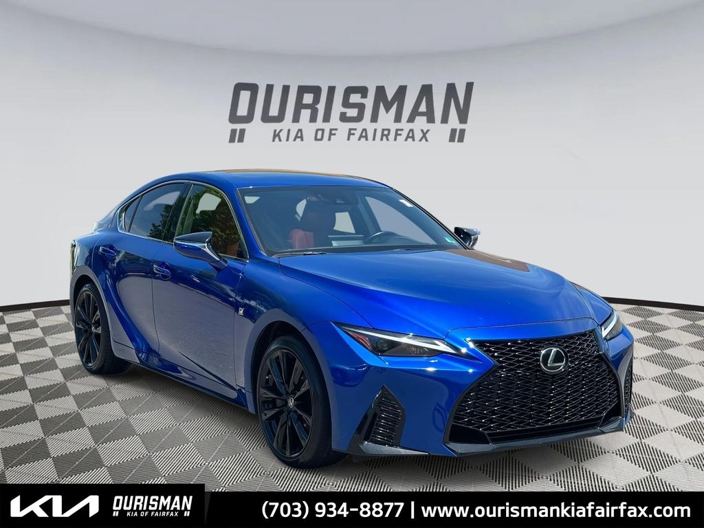 Used 2022 Lexus IS 350 F SPORT with VIN JTHGZ1E22N5026225 for sale in Fairfax, VA