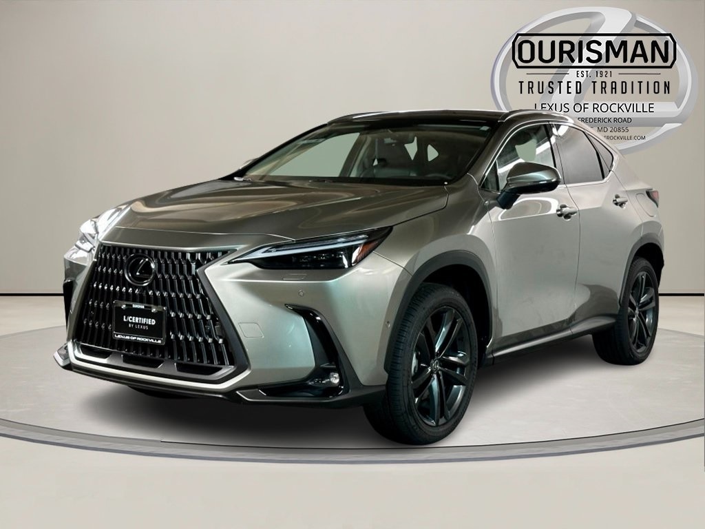 Certified 2025 Lexus NX PHEV 450h+ with VIN JTJHKCFZ9S2056351 for sale in Rockville, MD