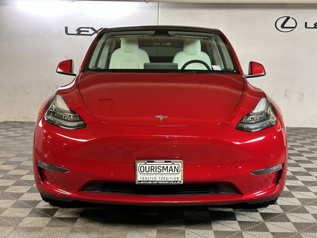 Used 2022 Tesla Model Y Long Range with VIN 7SAYGDEE0NF318349 for sale in Rockville, MD