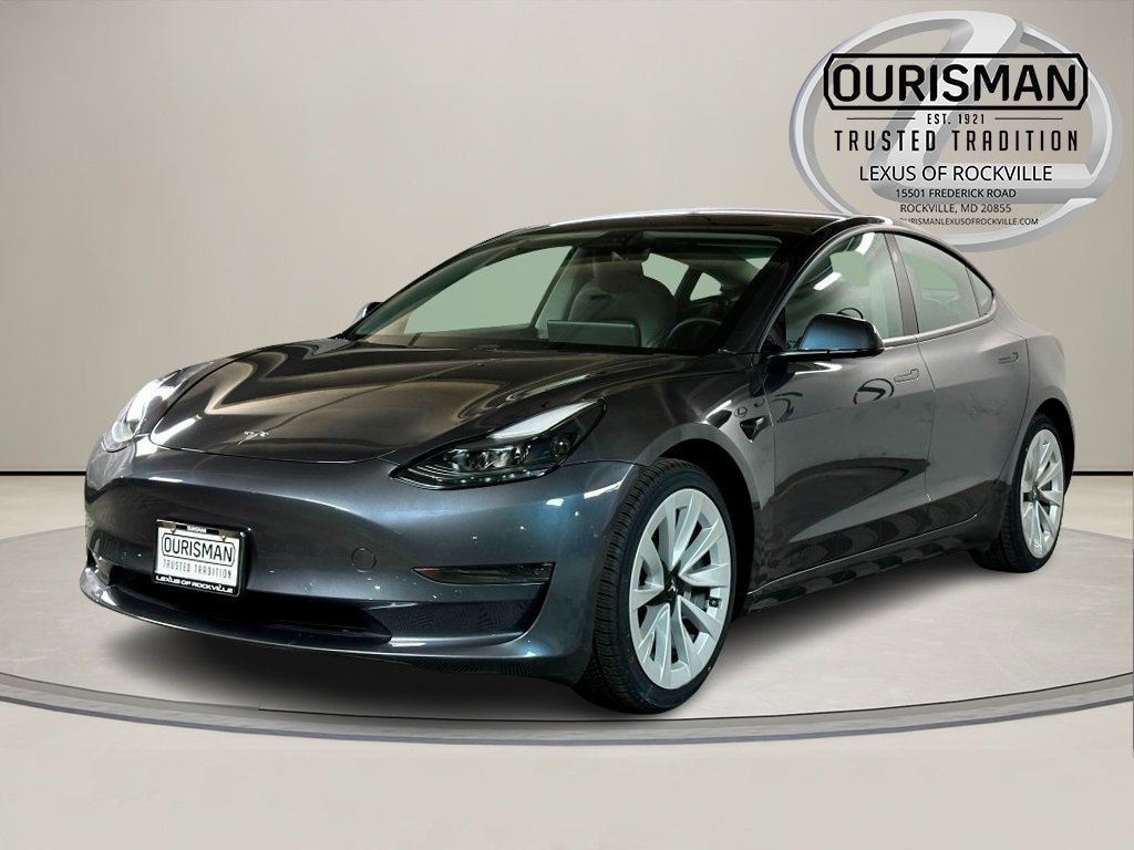 Used 2021 Tesla Model 3 Base with VIN 5YJ3E1EA3MF869883 for sale in Rockville, MD