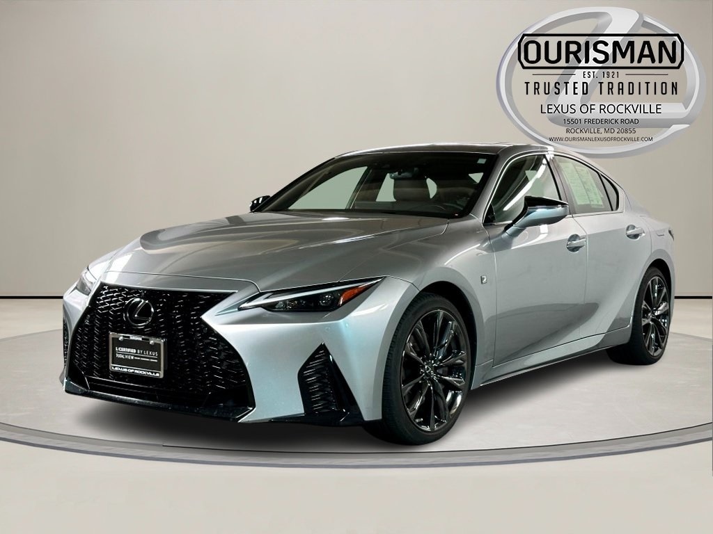 Used 2022 Lexus IS 350 F SPORT with VIN JTHGZ1E22N5024507 for sale in Rockville, MD