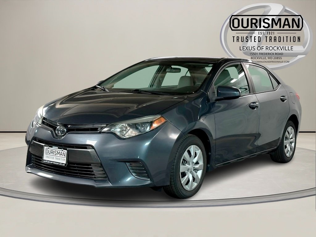 Used 2015 Toyota Corolla LE with VIN 2T1BURHE1FC456377 for sale in Rockville, MD