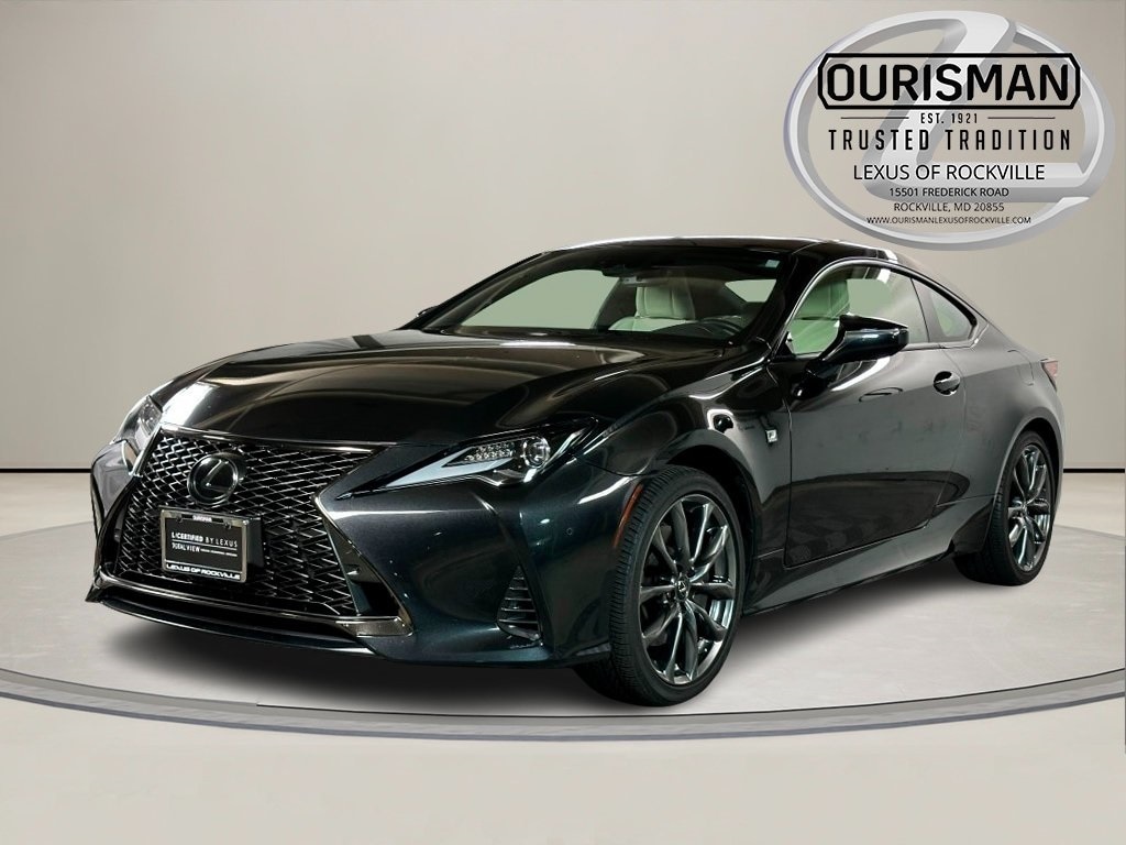 Certified 2020 Lexus RC 300 F SPORT with VIN JTHG85EC8L5005797 for sale in Rockville, MD