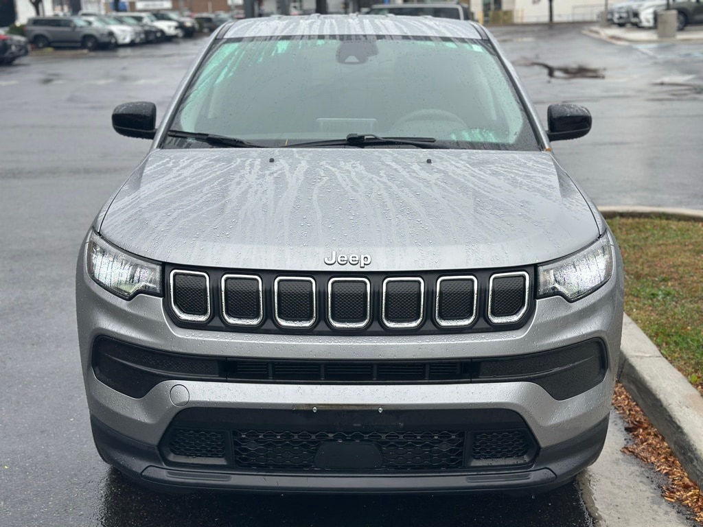 Used 2022 Jeep Compass Sport with VIN 3C4NJCAB3NT167984 for sale in Derwood, MD