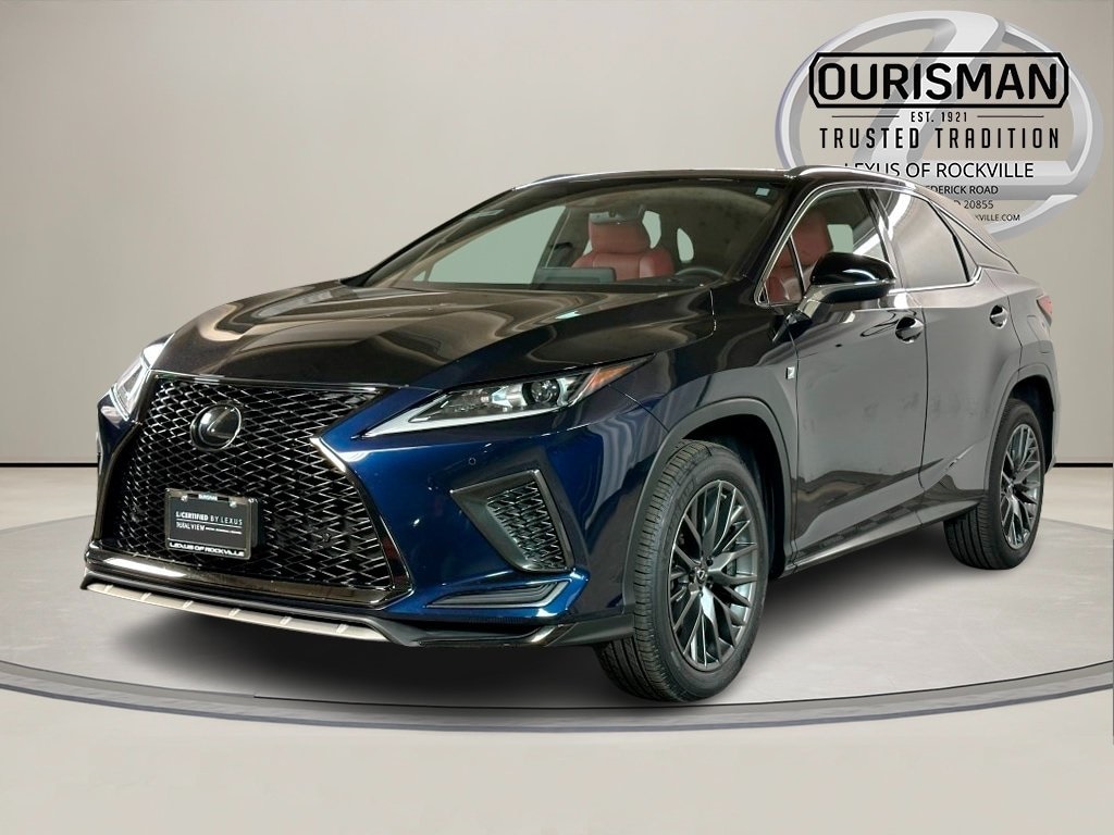 Certified 2021 Lexus RX 350 F SPORT with VIN 2T2SZMDA4MC300544 for sale in Rockville, MD