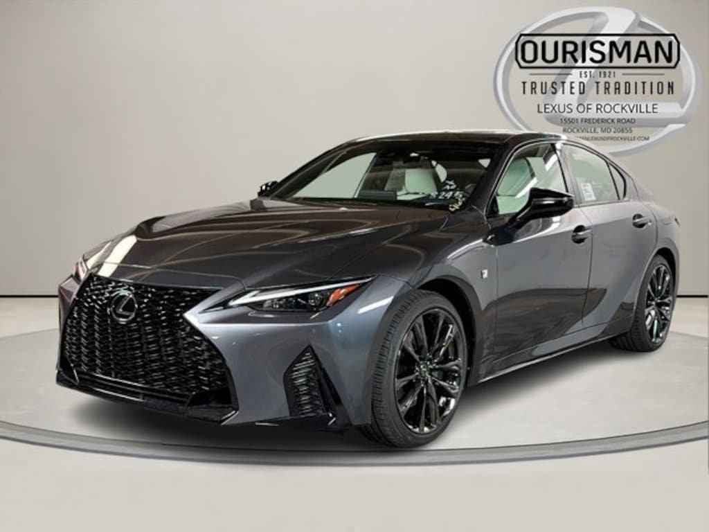 New 2025 Lexus IS 350 F SPORT AWD AWD 4-DOOR SEDAN