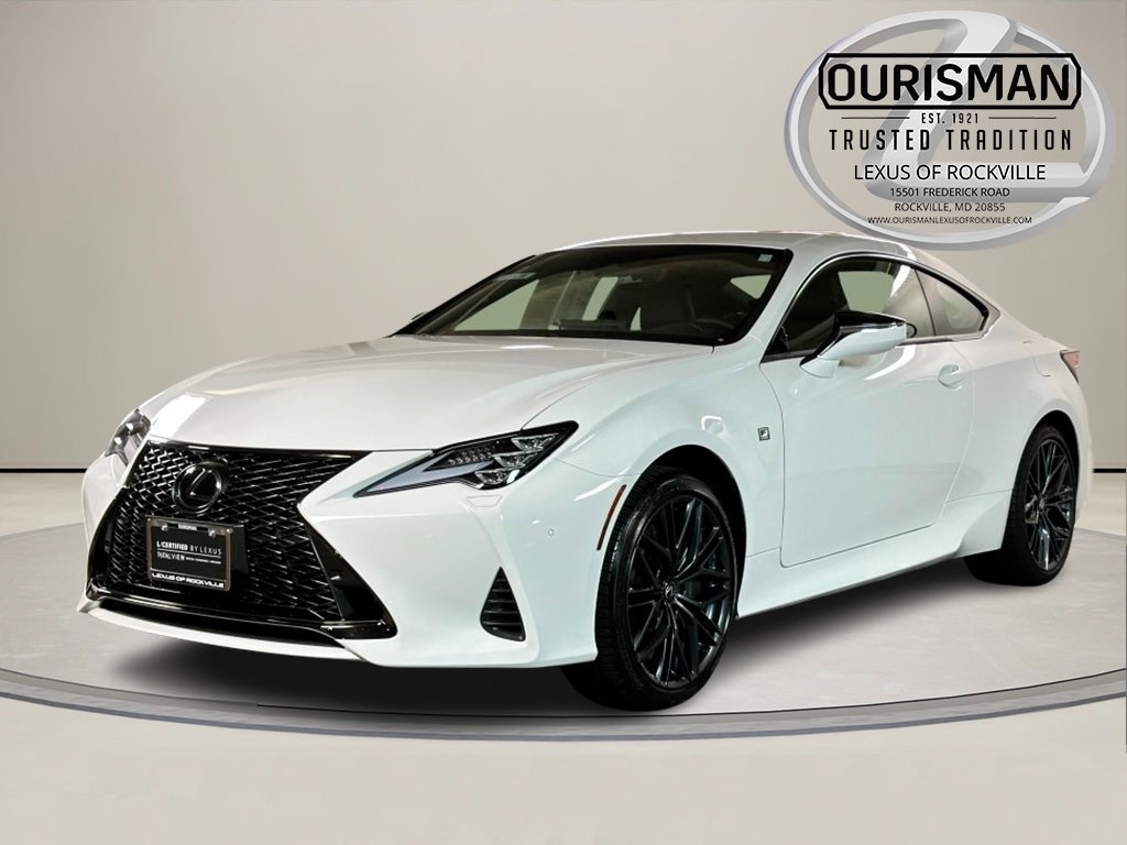 Certified 2024 Lexus RC 350 F SPORT with VIN JTHGZ5DC3R5012938 for sale in Rockville, MD