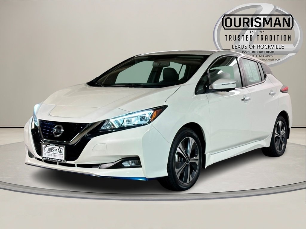 Used 2021 Nissan Leaf SL Plus with VIN 1N4BZ1DV3MC551639 for sale in Derwood, MD