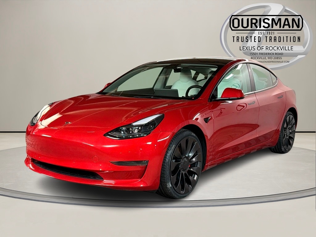 Used 2023 Tesla Model 3 Performance with VIN 5YJ3E1EC1PF491519 for sale in Derwood, MD