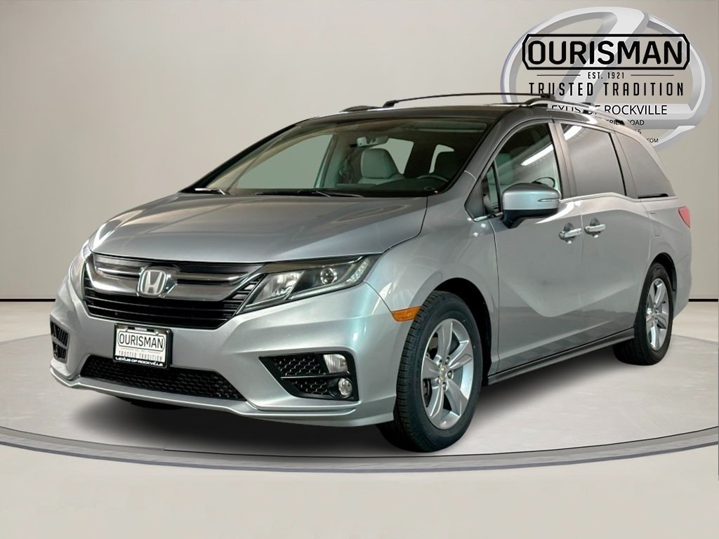 Used 2018 Honda Odyssey EX-L with VIN 5FNRL6H70JB075416 for sale in Rockville, MD