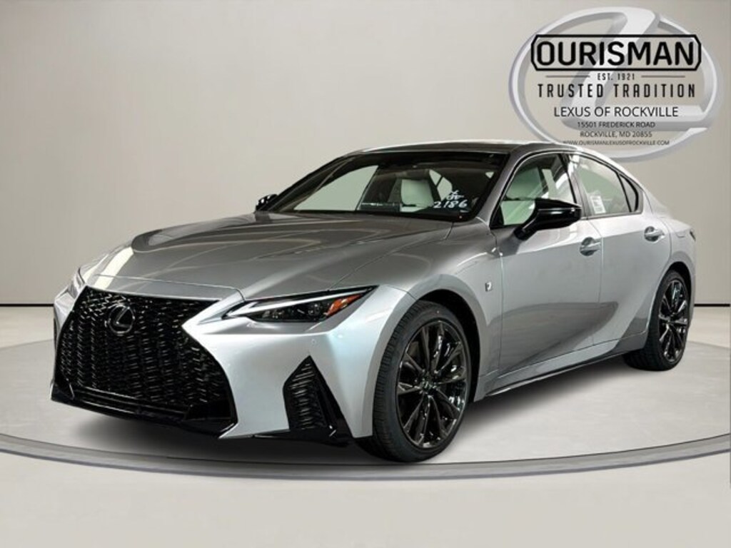 New 2025 Lexus IS 350 F SPORT AWD AWD 4-DOOR SEDAN