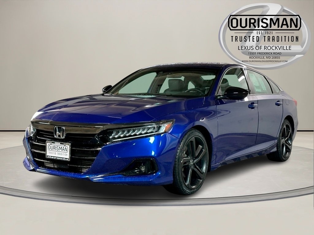 Used 2022 Honda Accord Sport with VIN 1HGCV1F32NA057356 for sale in Rockville, MD