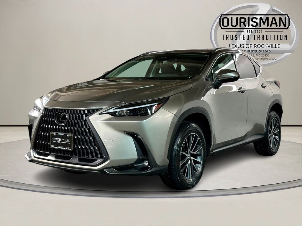 Certified 2023 Lexus NX 350 with VIN 2T2AGCEZ1PC017815 for sale in Rockville, MD
