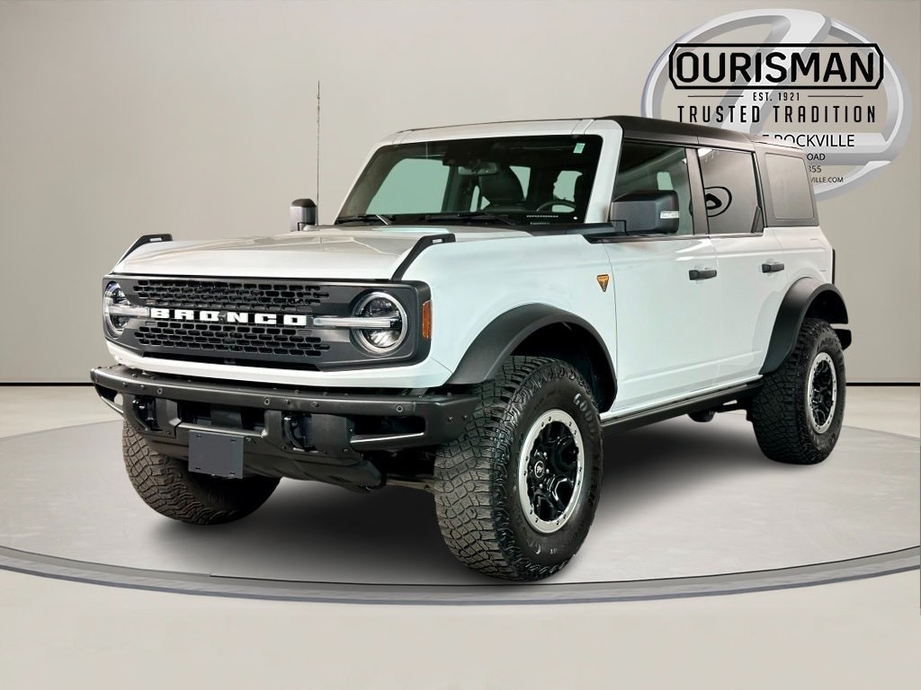 Used 2022 Ford Bronco 4-Door Badlands with VIN 1FMEE5DP8NLB21307 for sale in Rockville, MD