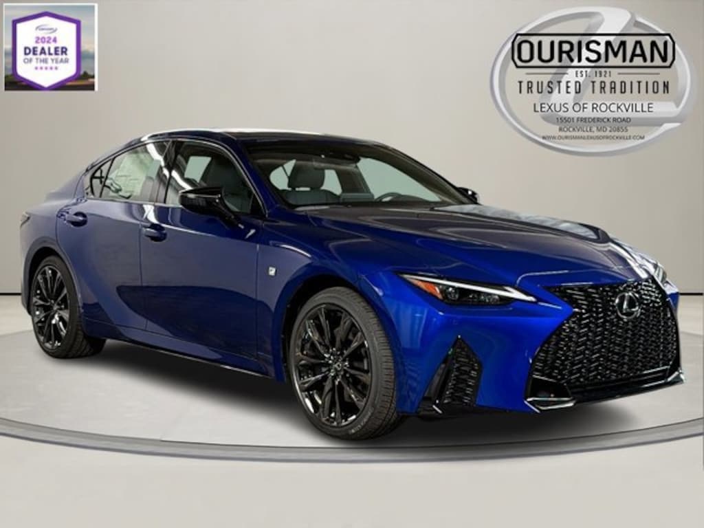 New 2025 Lexus IS 350 F SPORT AWD AWD 4-DOOR SEDAN