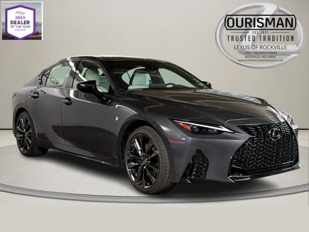 New 2025 Lexus IS 350 F SPORT AWD AWD 4-DOOR SEDAN