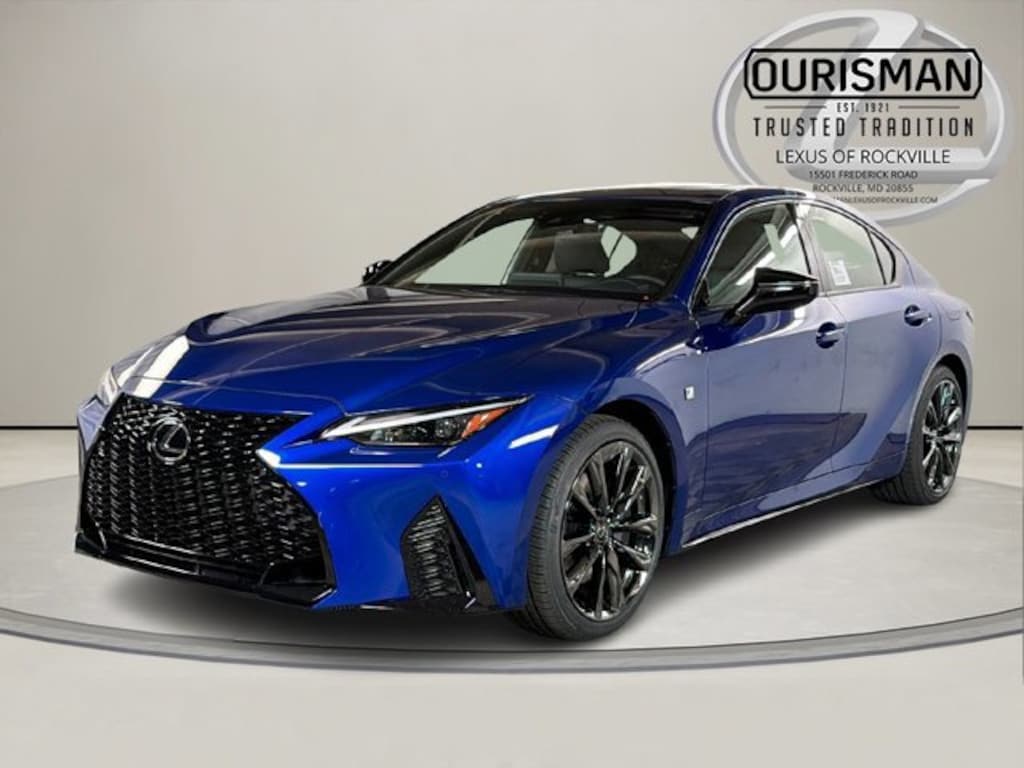 New 2025 Lexus IS 350 F SPORT AWD AWD 4-DOOR SEDAN
