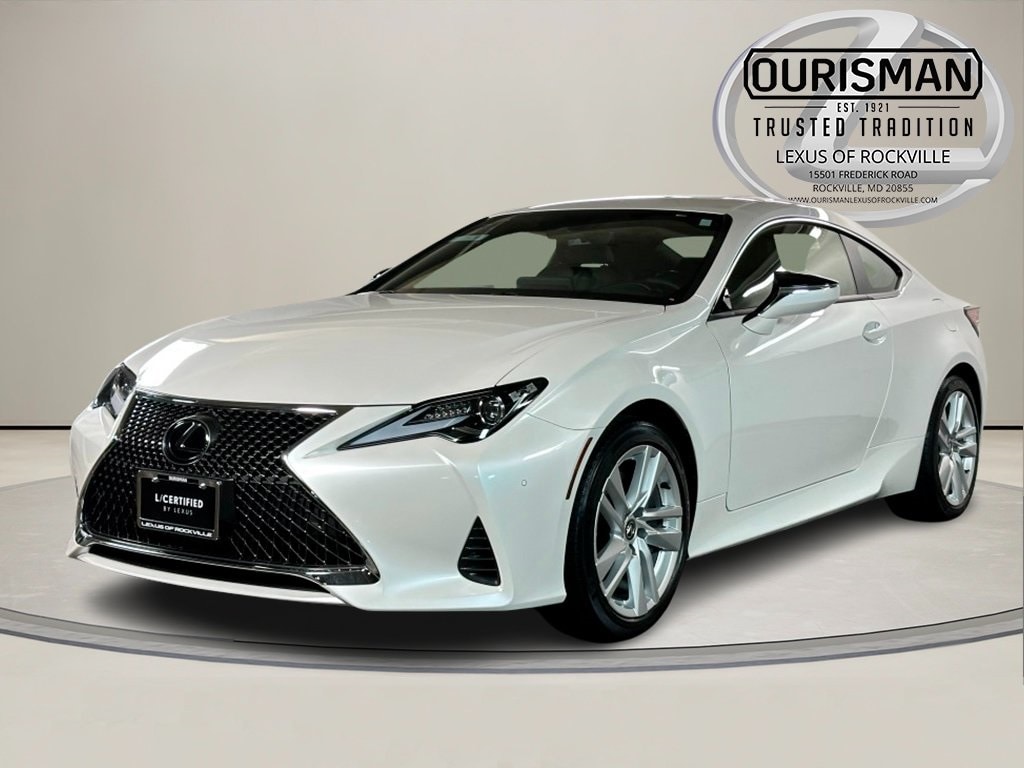 Certified 2023 Lexus RC 300 with VIN JTHAA5BC4P5012413 for sale in Rockville, MD