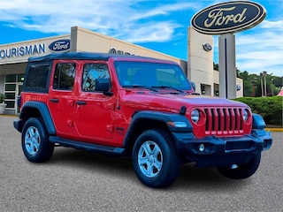 Pre-Owned 2021 Jeep Wrangler Unlimited Sport S SUV in Alexandria, VA