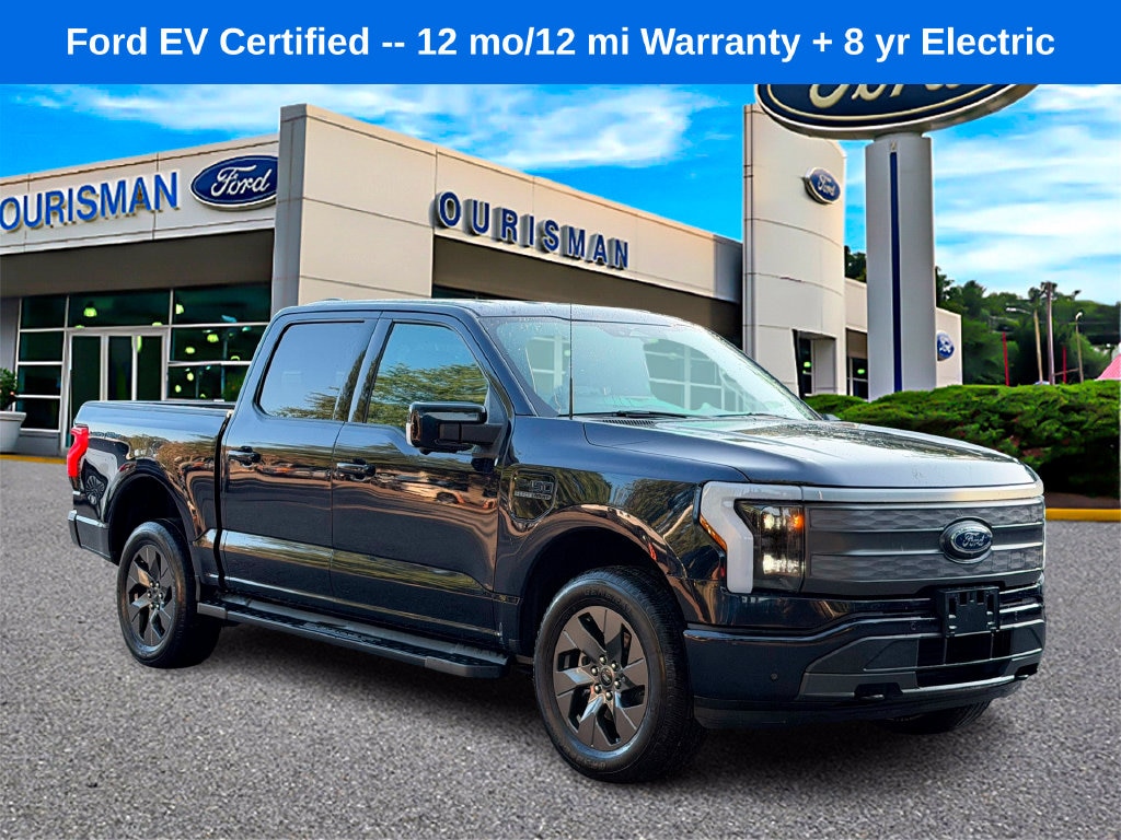 Certified 2023 Ford F-150 Lightning Lariat with VIN 1FTVW1EL8PWG05601 for sale in Alexandria, VA